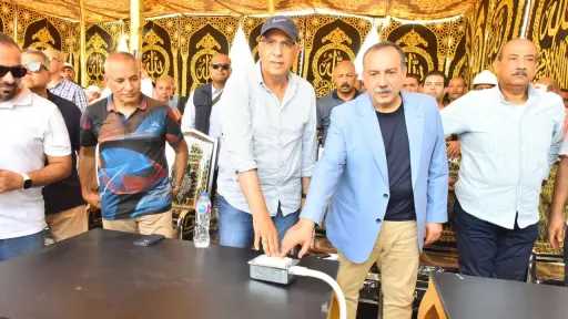 محافظ أسيوط يستقبل وزير الري...