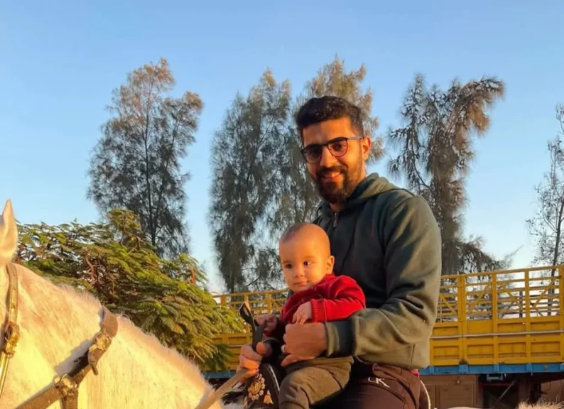 مصرع اب وابنه صغير في حادث تصادم سيارة ملاكي وسكوتر بطريق ”المحلةـ كفر الشيخ”