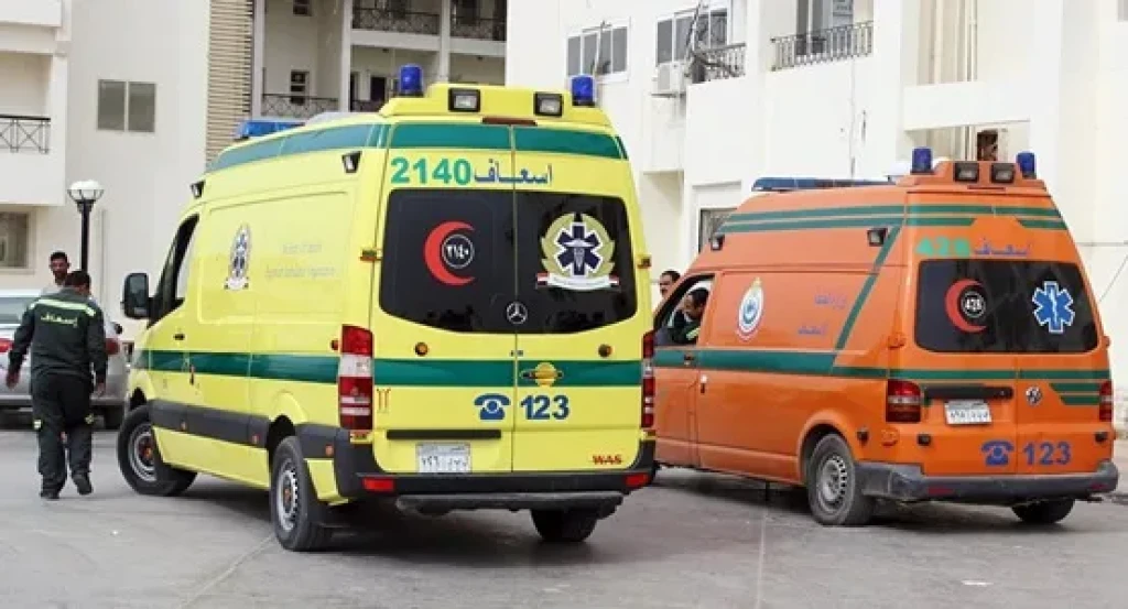 إصابة 9 أشخاص في حادث تصادم على الطريق الصحراوي بالبحيرة