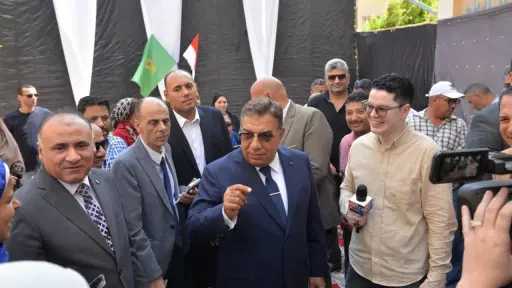 محافظ الدقهلية يتفقد سير العملية...