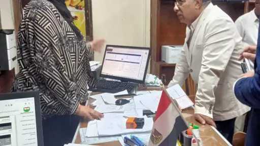 محافظ الدقهلية يتفقد إدارة منظومة...