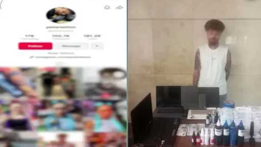 بالصورة والفيديو ..تفاصيل القبض على...