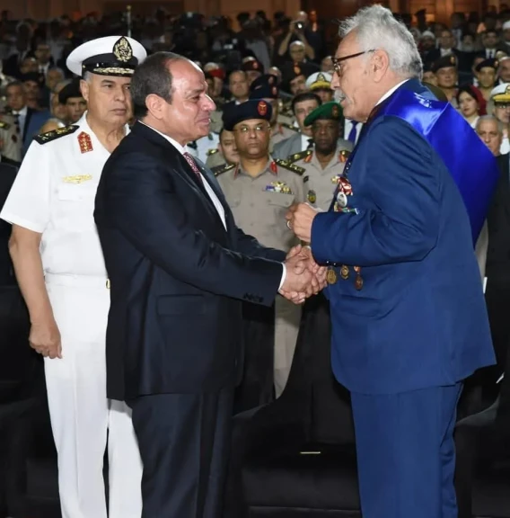 موقع رأي عام يهنئ اللواء محيى الدين نوح بطل الصاعقة فى حرب أكتوبر والبطل الحقيقي لفيلم الممر بعيد ميلاده