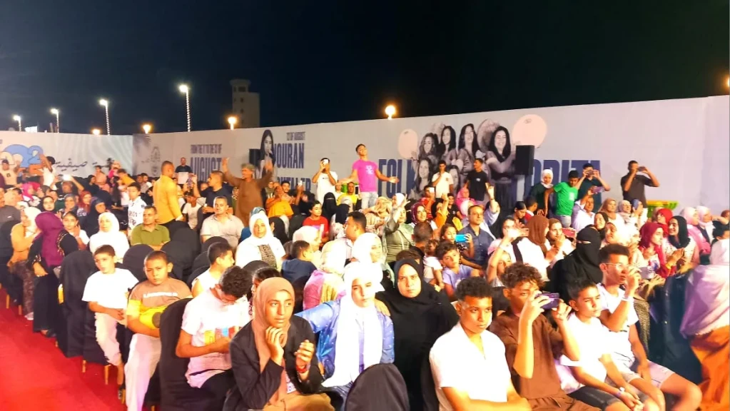 الدقهلية تواصل تألقها في اليوم الثاني من مهرجان جمصه الصيفي وسط حضور جماهيري كبير
