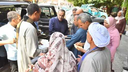 في استجابة إنسانية سريعة: محافظ...