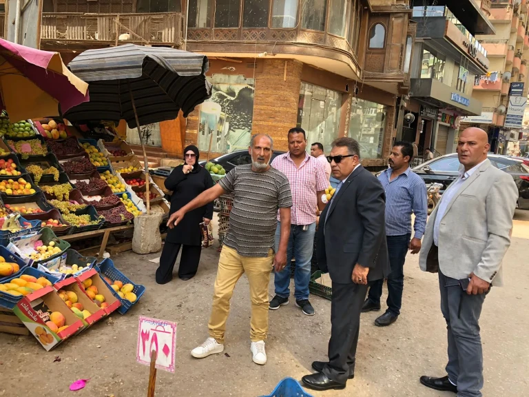 محافظ الدقهلية: رفع كافة الإشغالات بمنطقة القرية الأولمبية وبوابة توشكى...ويؤكد أن الشارع ملك المواطنين وليس من المسموح إعاقته