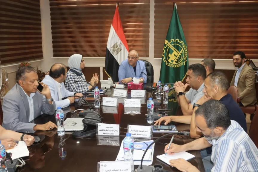 محافظ القليوبية يستعرض مخططًا متكاملًا للمرحلة (د) من ممشى أهل مصر ببنها