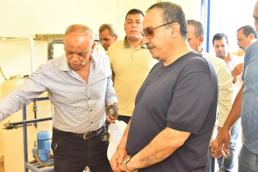 محافظ أسيوط يتفقد محطة مياه البورة بعد أعمال الإحلال والتجديد لخدمة أكثر من 32 ألف مواطن
