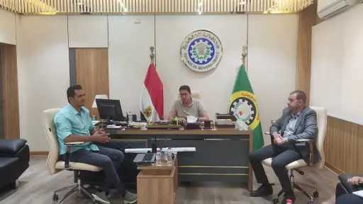 نائب محافظ الدقهلية يعقد اجتماعا...