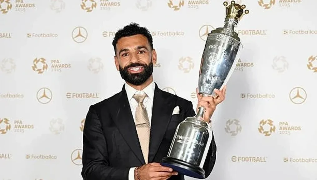 رسميا.. محمد صلاح أفضل لاعب فى إنجلترا من رابطة المحترفين