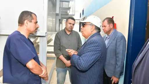 محافظ الدقهلية يتفقد المنطقة الصناعية...