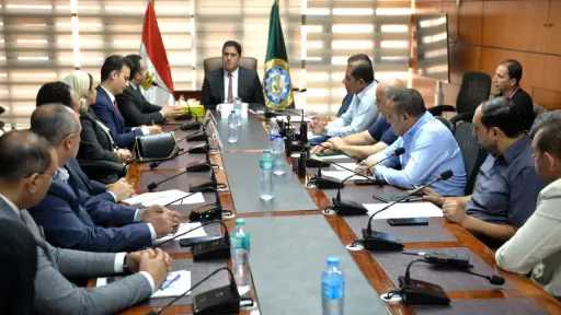 نائب محافظ الدقهلية يترأس اجتماعاً...