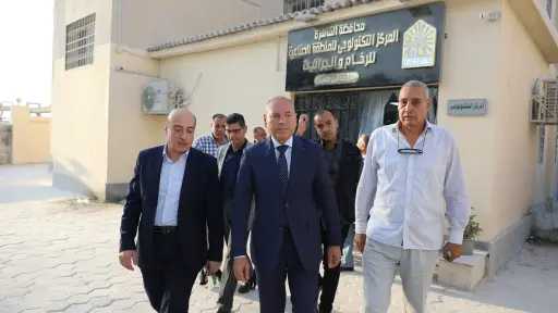 قام محافظ القاهرة بزيارة لمنطقة...