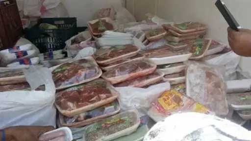 مصادرة 519 كيلو أغذية مابين...