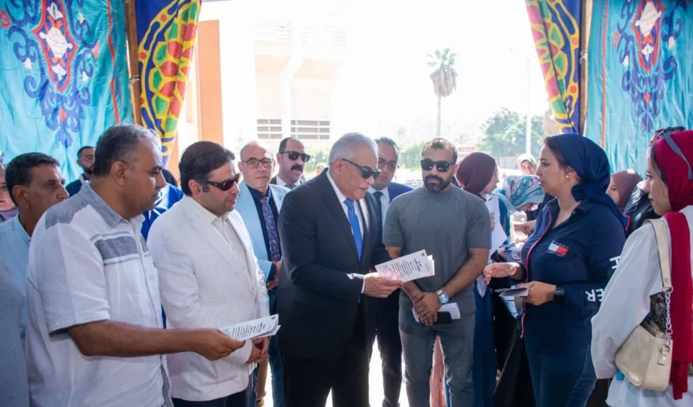 في أول أيام إجراء الكشف الطبي للطلاب الجدد بجامعة طنطا