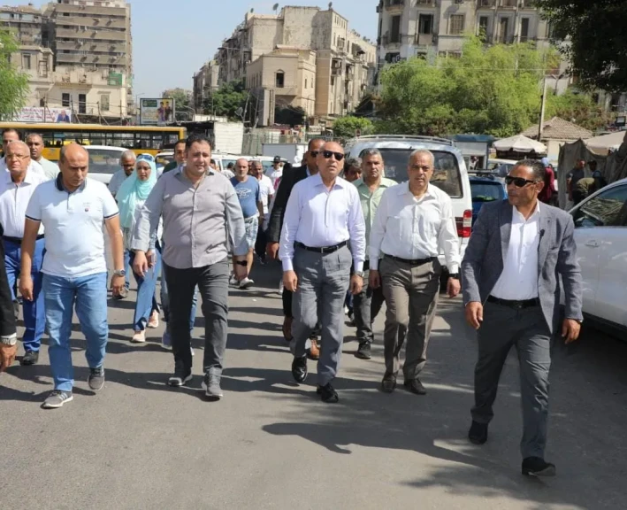 بالصور .. تفاصيل جولة محافظ القاهرة بالمنطقة الشمالية