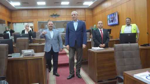 محافظ الغربية يتابع سير انتخابات...