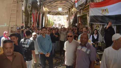 شاهد ..استمرار توافد الناخبون للإدلاء...