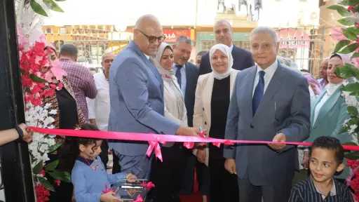 محافظ القليوبية والسفير رضا الطايفي...