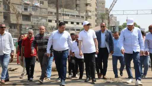 شاهد بالصور .. جولة محافظ...