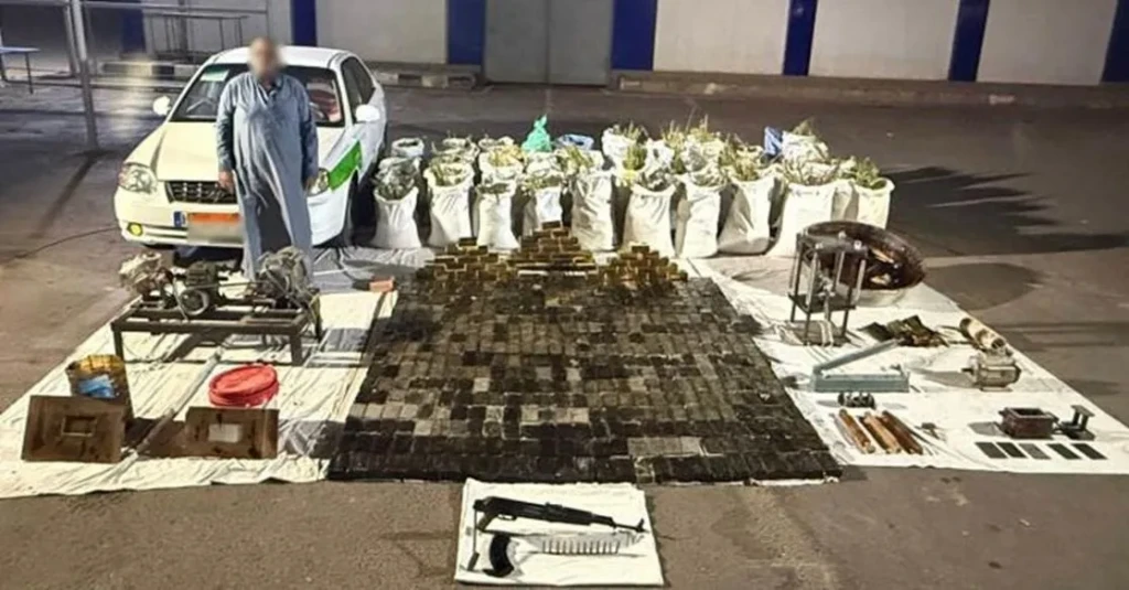 بالصورة والتفاصيل .. ضبط عنصر جنائى شديد الخطورة وبحوزته طن و445 كيلو جرام من المواد المخدرة .. تُقدر قيمتها المالية بقرابة 46 مليون جنيه