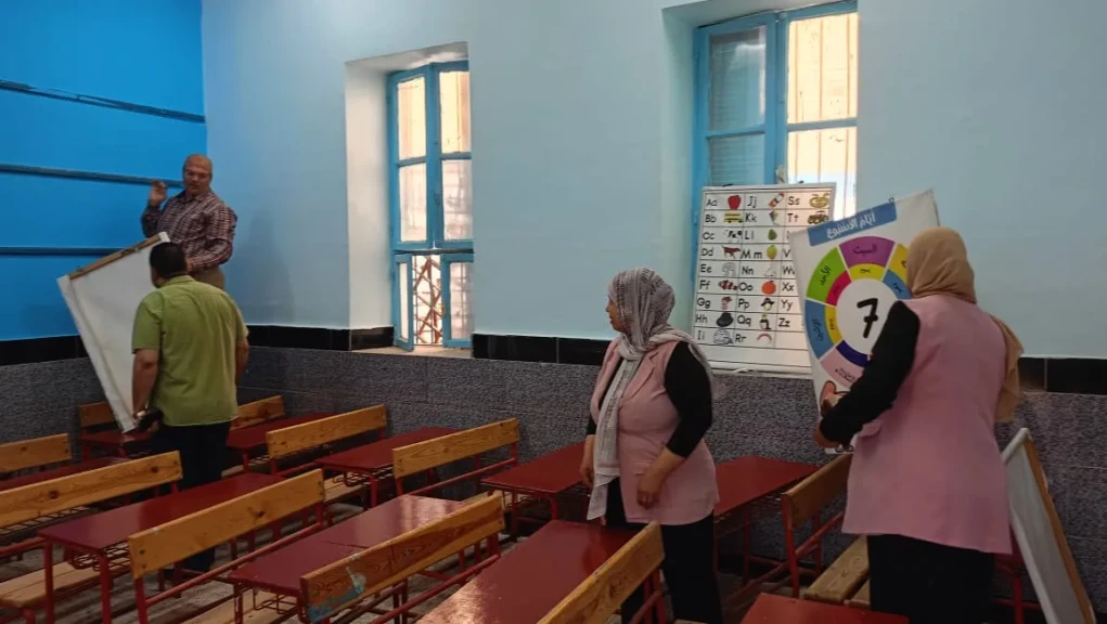 وكيل وزارة التعليم بأسيوط :متابعات مستمرة لفعاليات مبادرة ” تدوير وإصلاح الرواكد ” بكافة الادارات التعليمية استعدادا للعام الدراسى الجديد