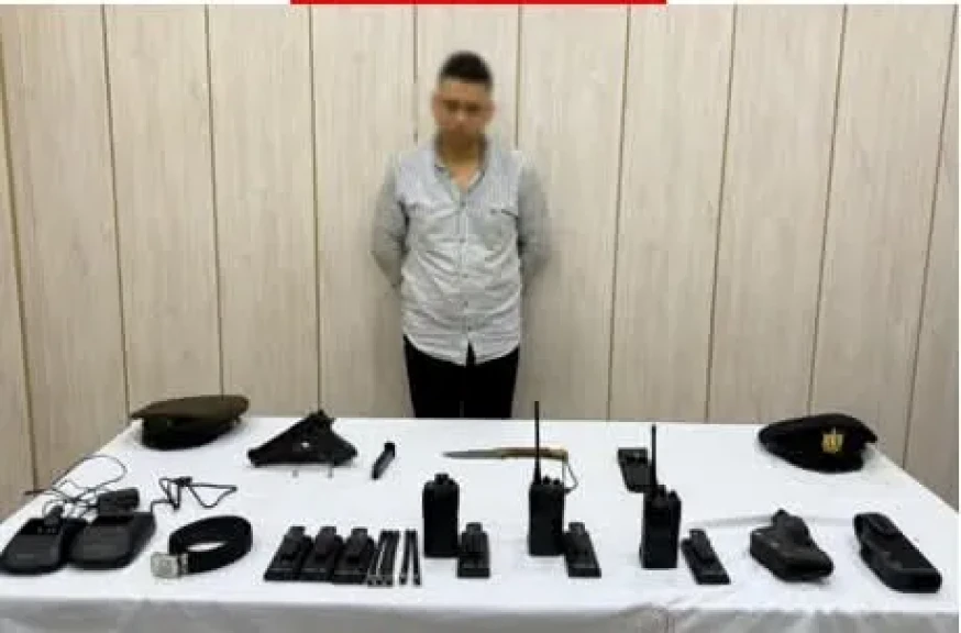 ضابط الشرطة المزيف فى قبضة مباحث القاهرة