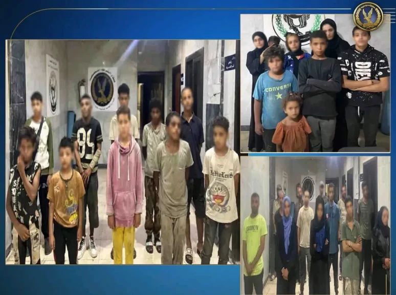 القبض على 16 شخصا بتهمة استغلال الأطفال فى التسول بمصر الجديدة ـ النزهة