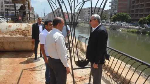 محافظ الغربية في جولة ميدانية...