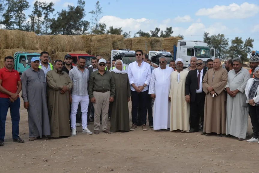في إطار احتفال محافظة الدقهلية بعيد الفلاح ” محافظ الدقهلية يشهد التشغيل التجريبي لمصنع تدوير المخلفات الزراعية بقلابشو على مساحة 30 فدانًا ضمن خطة الدولة لمواجهة السحابة السوداء