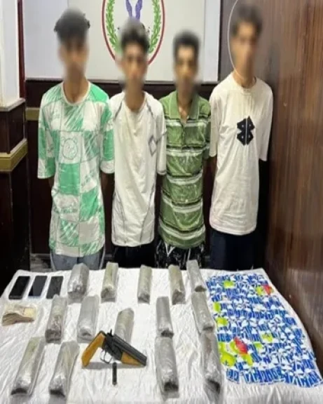 بالصور والتفاصيل .. ضبط عناصر بؤر إجرامية من جالبى ومتجرى المواد المخدرة والأسلحة النارية غير المرخصة