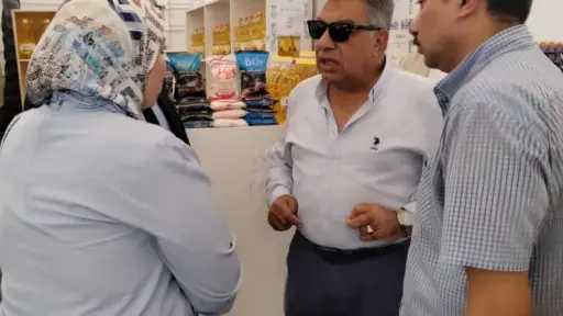 محافظ الدقهلية يتفقد السوق الدائم...