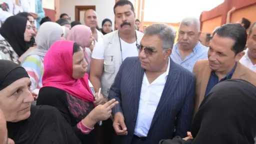محافظ الدقهلية يتفقد مدرسة طارق...
