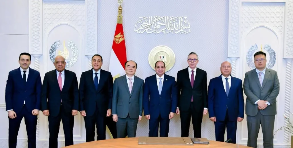 بالصور .. الرئيس السيسي يستقبل الرئيس التنفيذي لشركة سكاتك النرويجية ومؤسس مجموعة صنجروه الصينية