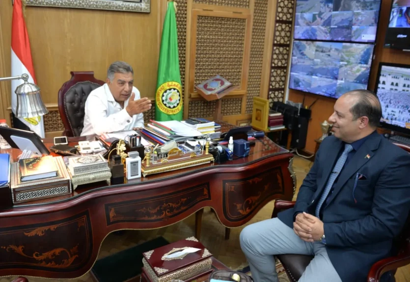محافظ الدقهلية يستقبل مدير مديرية الطب البيطري الجديد ويؤكد دعمه الكامل لجهود المديرية