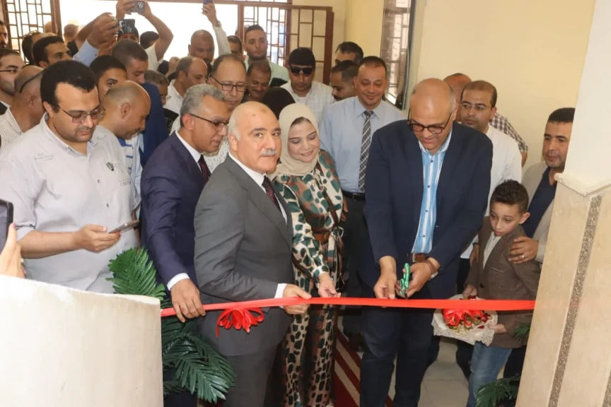 محافظ القليوبية يفتتح منشآت صحية جديدة لدعم خدمات التأمين الصحي
