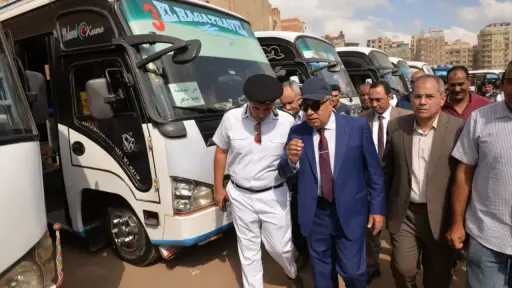 محافظ الدقهلية يتفقد اصطفاف 62...