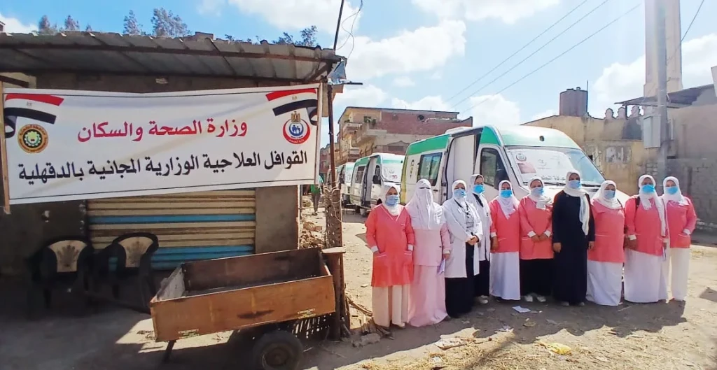 محافظ الدقهلية: 1604مواطن استفادوا من القافلة الطبية المجانية في قرية 30 بصار مركز بلقاس