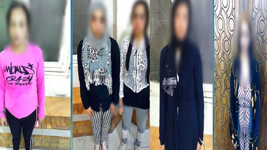 ضبط 5 سيدات مارسن الأعمال المنافية عبر أحد التطبيقات الهاتفية بالإسكندرية