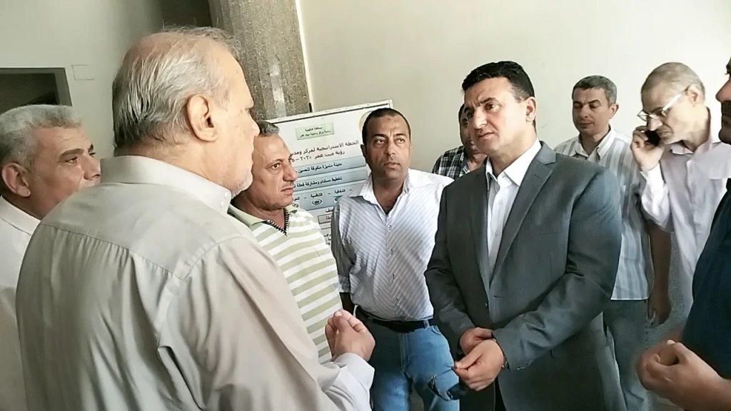 تنفيذا لتعليمات محافظ الدقهلية بالمتابعة المستمرة لأعمال الموجة 27 لإزالة التعديات ومتابعة ملفات التصالح