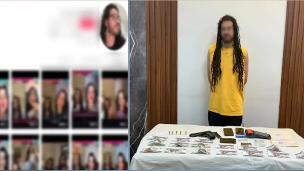حبس البلوجر خالد الرسام 3 سنوات وتغريمه 300 الف جنيه لاتهامه بنشر الفجور وحيازة حشيش وسلاح ناري