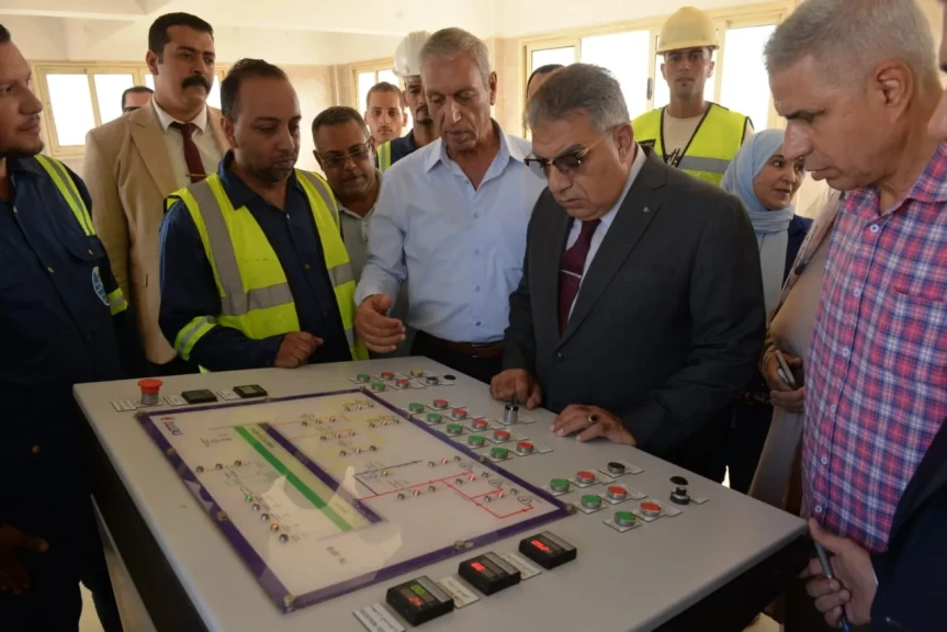 محافظ الدقهلية يعلن بدء تشغيل محطة بلقاس ”ابو عرصة” ويؤكد: - التشغيل اليوم يأتي تتويجا لجهود متواصلة لتوفير مياه الشرب لأهلنا