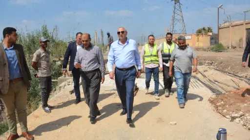 محافظ الغربية في جولة مفاجئة...