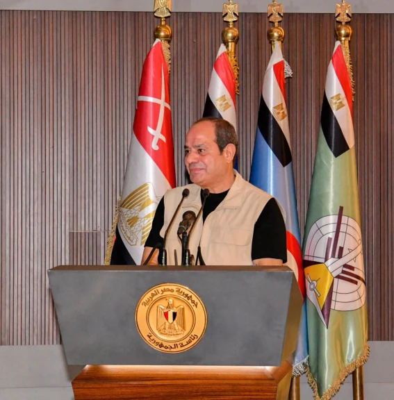 الرئيس السيسي يجري زيارة تفقدية إلى الأكاديمية العسكرية بالقيادة الاستراتيجية في العاصمة الإدارية