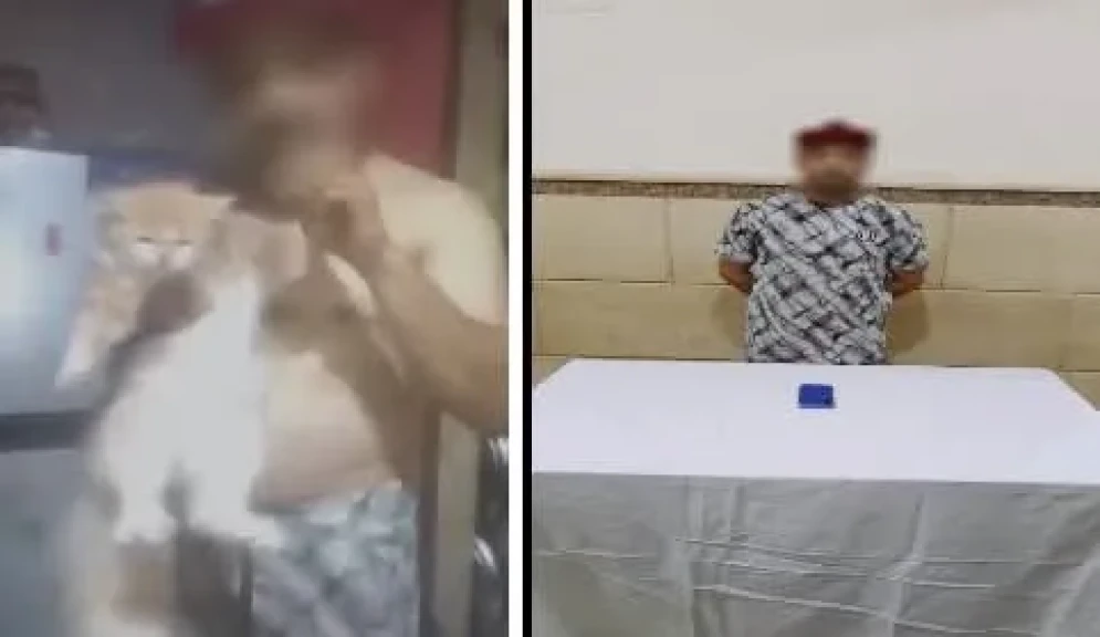 بالصور .. اجهزة وزارة الداخلية تلقى القبض على شخص أدعى توصله لعلاج لمرض السكر عن طريق إلحاق الأذى بالحيوانات الأليفة