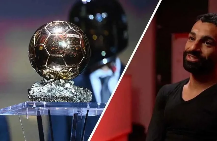 عدد النقاط التي حصل عليها محمد صلاح في سباق الكرة الذهبية 2025