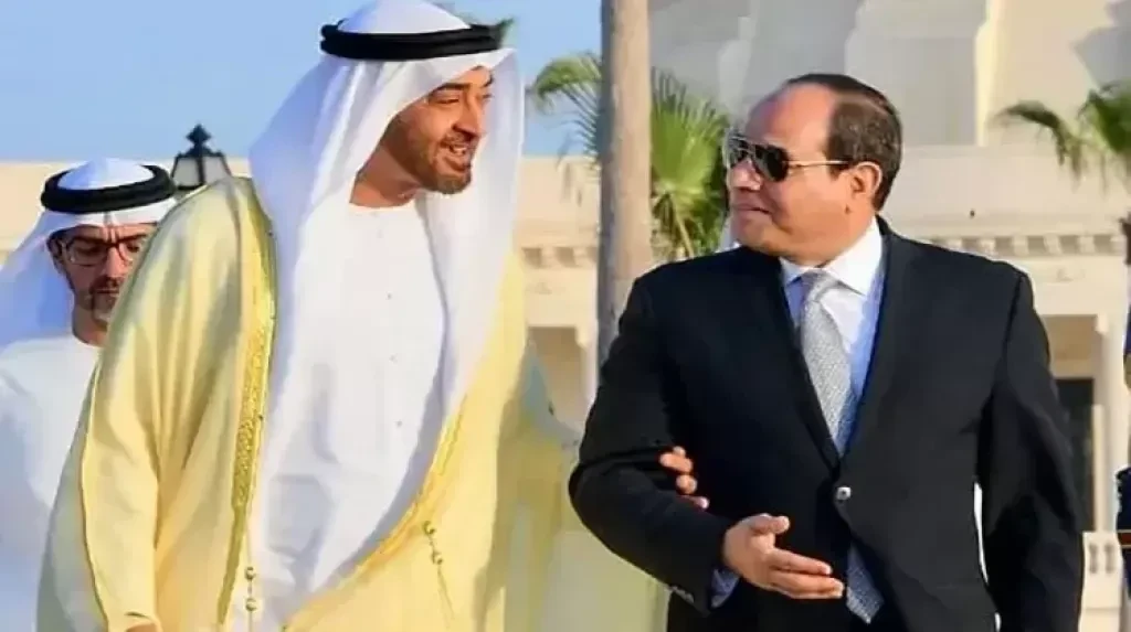 زيارة أخوية... الرئيس السيسى يستقبل الشيخ محمد بن زايد بمطار القاهرة