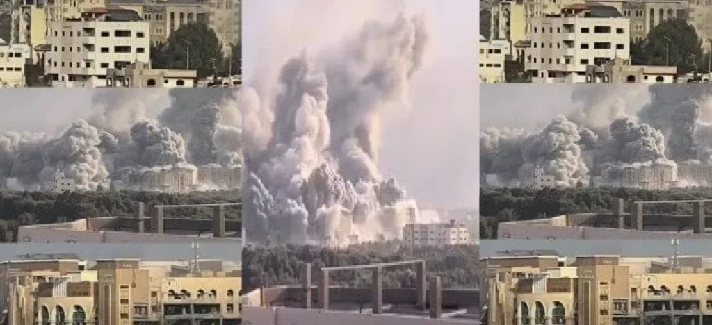 عاجل.. الاحتلال الإسرائيلي يدمر جامعة الأزهر في غزة