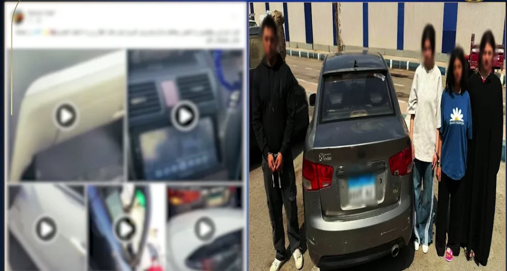 القبض على المتهمين بالفعل الفاضح داخل سيارة بالطريق العام في الجيزة