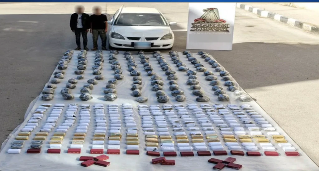 ضبط 7 عناصر جنائية شديدة الخطورة بتهمة حيازة مخدرات بـ180 مليون جنيه بالسويس